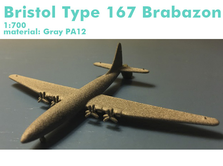 Bristol Type 167 Brabazon 3d printed