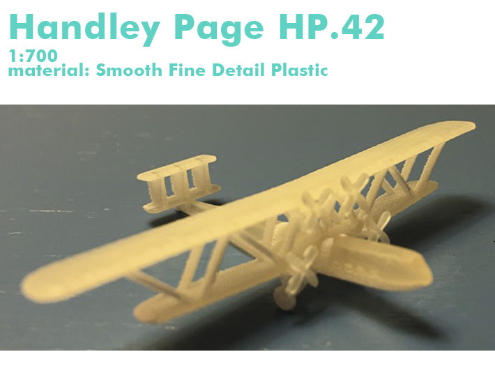 Handley Page HP.42 3d printed 