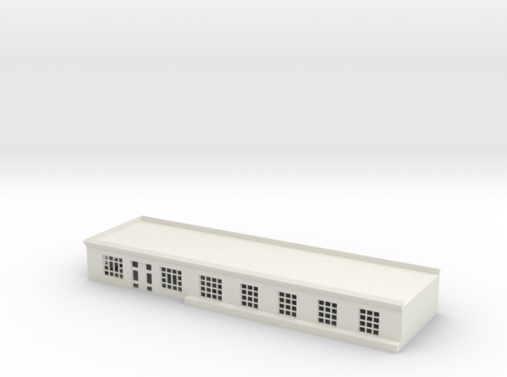 San Jose Station Freight Building N scale 3d printed
