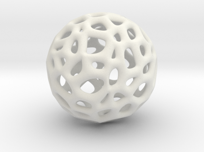 Sphere Voronoi V6 - 1 Inch - 16 Degree 3d printed