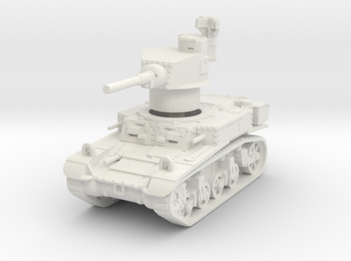 M3 Stuart mid 1/100 3d printed