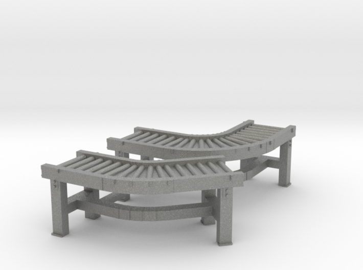 Roller Conveyor 45°-90° (x2) 1/35 3d printed