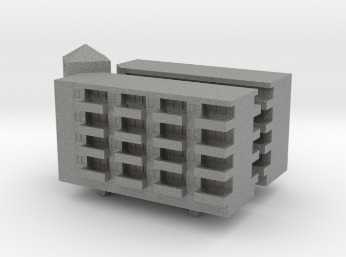Residential Complex 1/285 3d printed