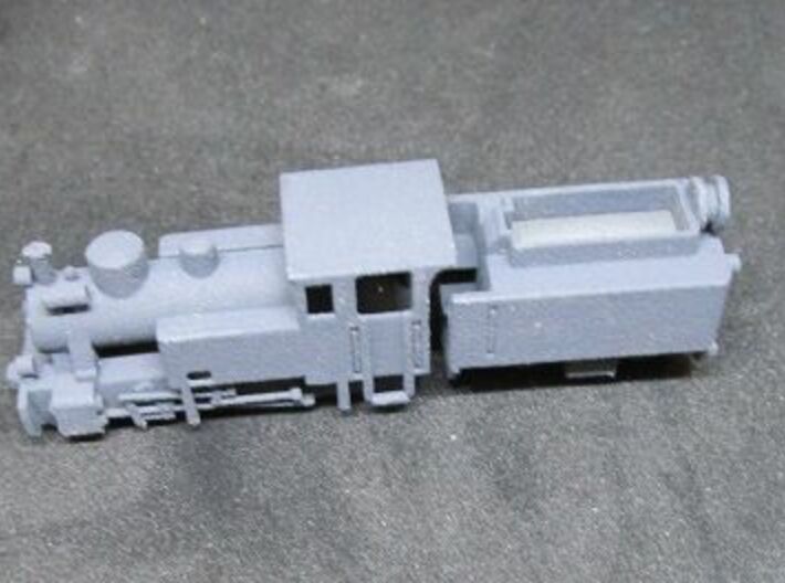 1/144 narrow gauge train HF 110 C 3d printed