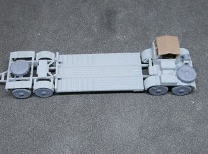 1/120 trailer for German tank recovery 3d printed