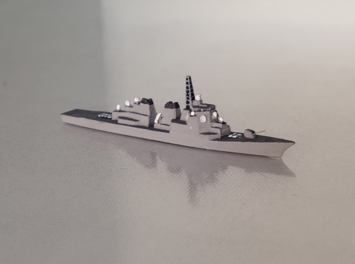 Kongo-class Destroyer, 1/1800 3d printed Painted Sample