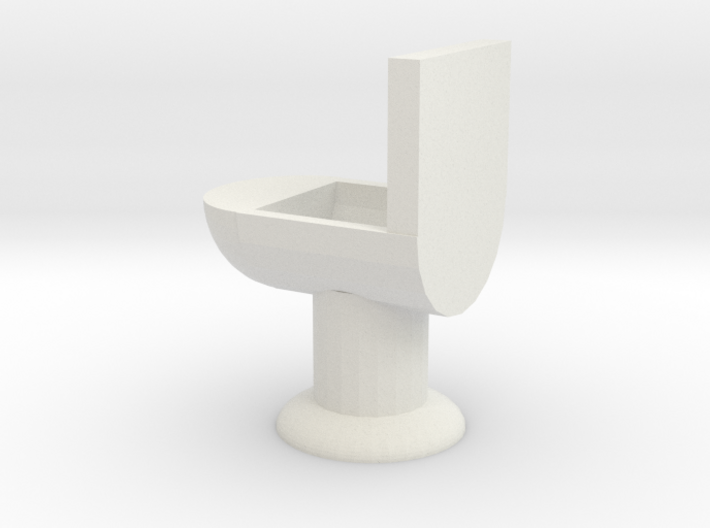 Toilet Stool Water Cup 3d printed