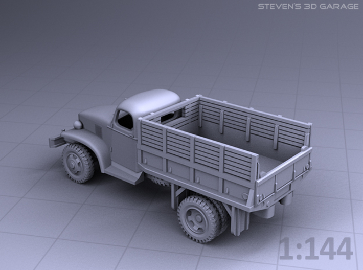 1/144 - Chevrolet G506 4x4 Truck (front-winch) 3d printed 