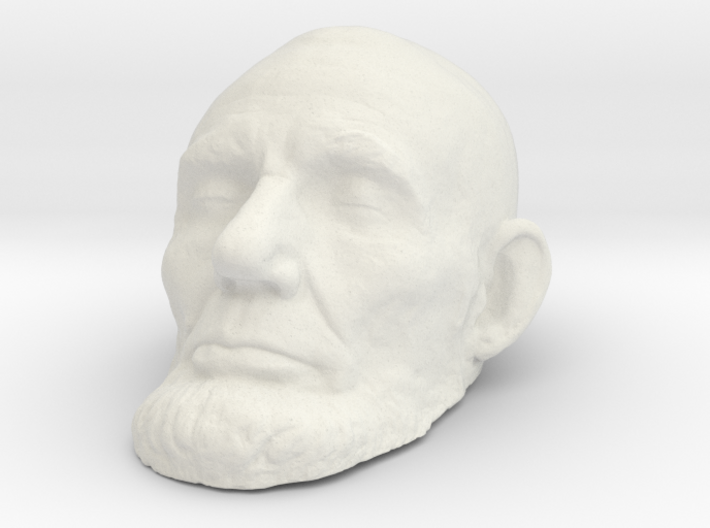 Abraham Lincoln Life Mask 3d printed