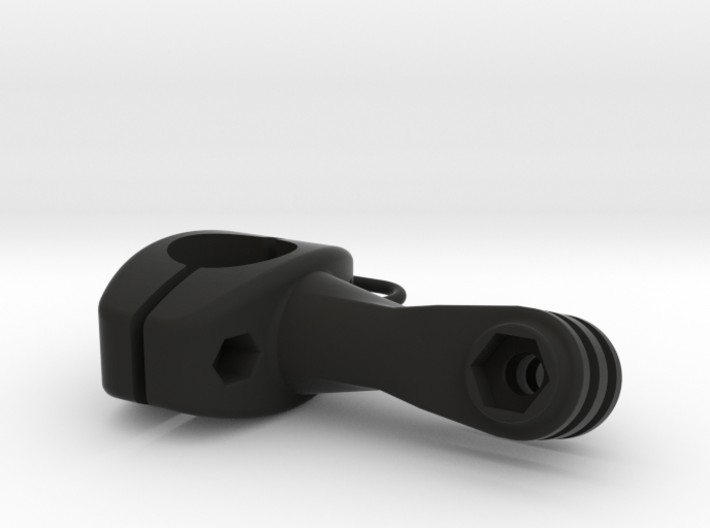 Seat Stay fitting for GoPro-style mount 3d printed