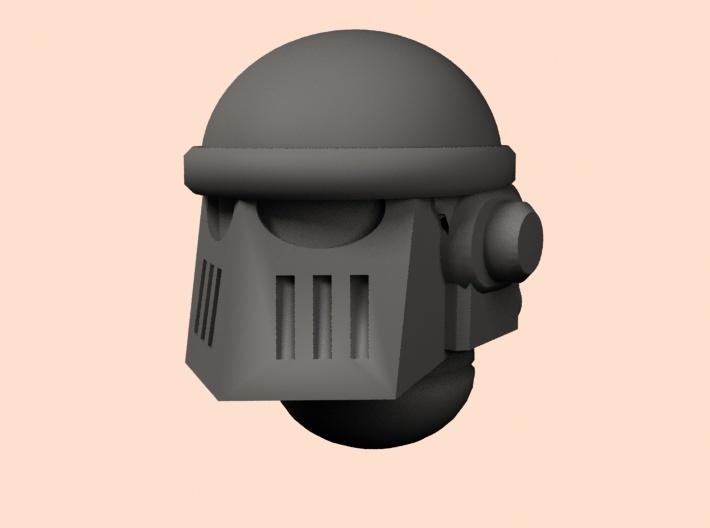 28mm Astrowarrior M2 helmets 3d printed 