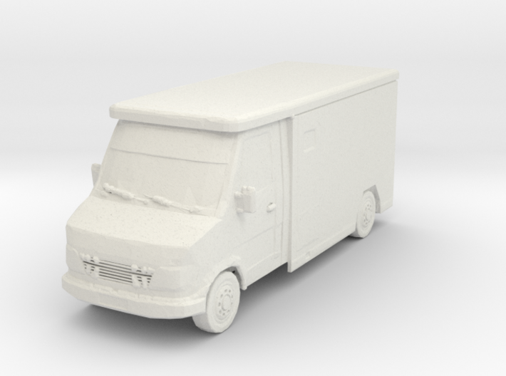 Mercedes Armored Truck 1/48 3d printed