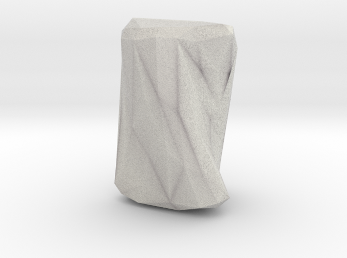 &quot;Crumpled Paper&quot; Vase 3d printed