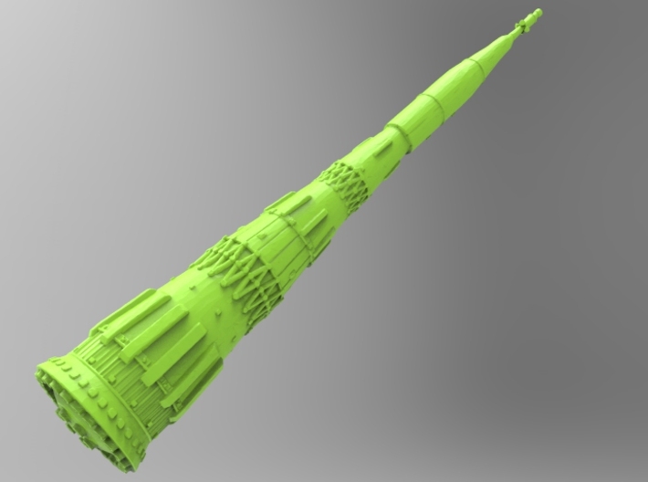 1/600 N1 Rocket 3d printed