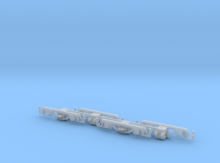HO PE submarine sideframes 3d printed