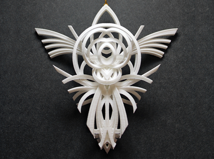 Angel Ornament 4 3d printed