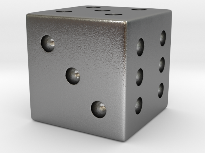 Customizable Loaded/Weighted/Rigged Die/Dice 3d printed