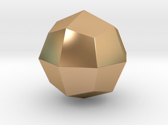 Deltoidal Icositetrahedron - 10 mm - rounded V1 3d printed