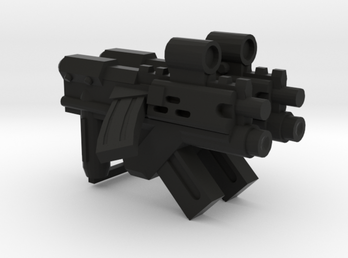 Double Submachine Guns [5mm Transformer Weapon] 3d printed