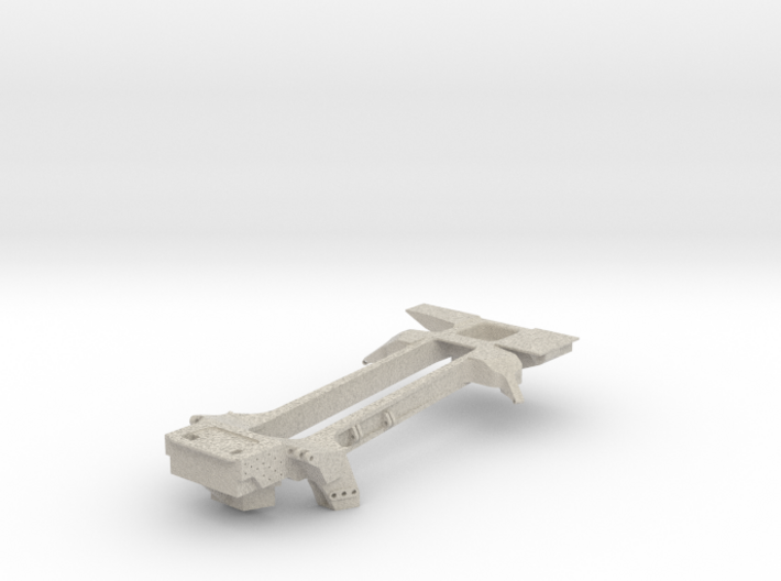 3/4&quot; Scale Southern Railway Ms-4 &amp; Ps-4 Rear Frame 3d printed