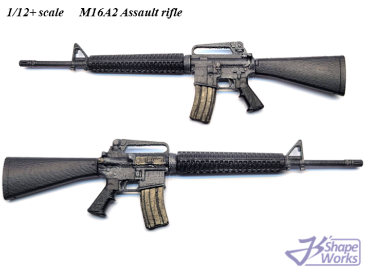 1/9 M16A2 Assault Rifle 3d printed