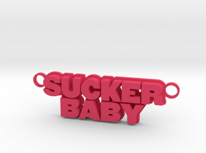 &quot;Sucker Baby&quot; Necklace 3d printed