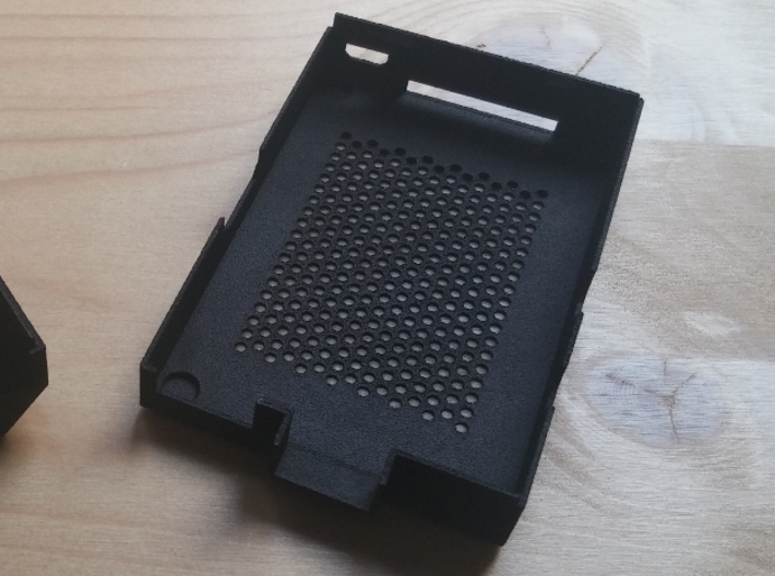 Pi Case 3d printed The base of the Pi case