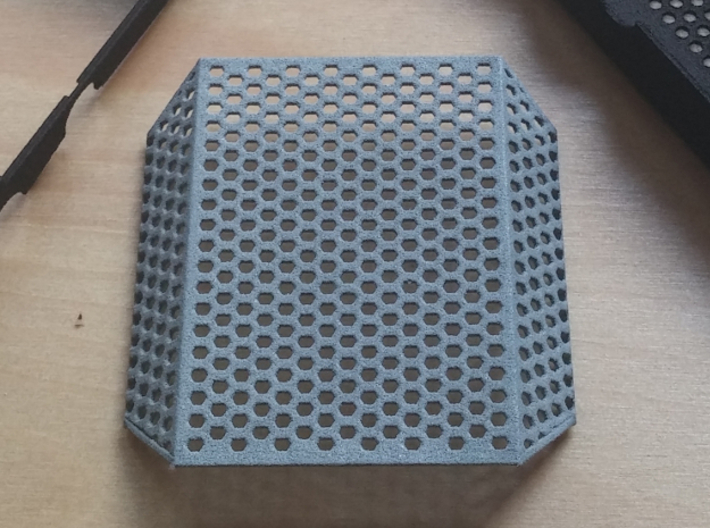 Pi Case Mesh 3d printed The mesh printed in Alumide