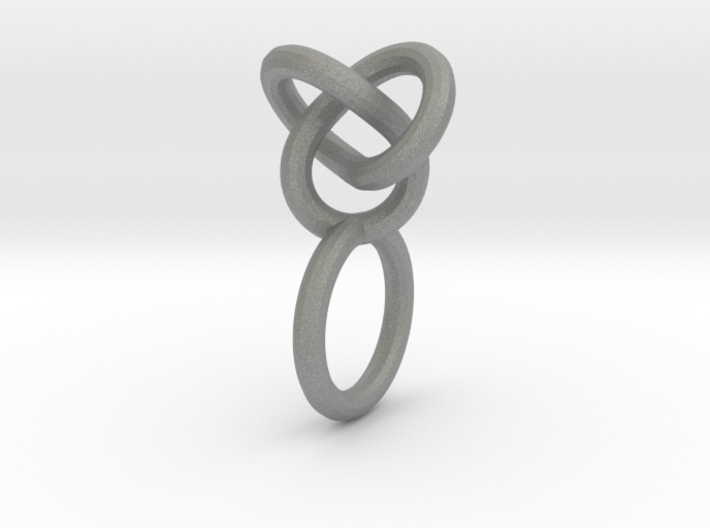 knot ring_series 1 3d printed