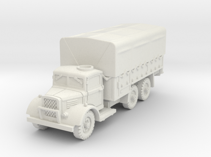 Austin K6 3t 6x4 hatch (closed) 1/72 3d printed