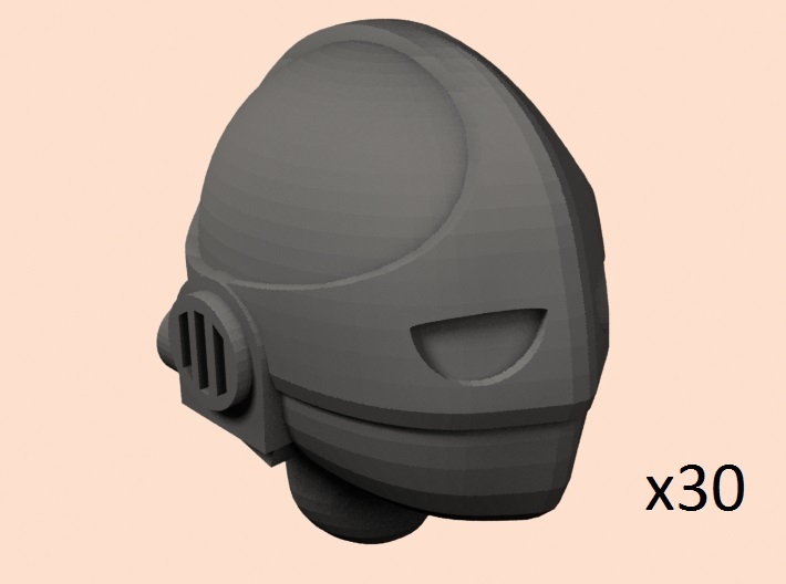 28mm space nun helmet 3d printed
