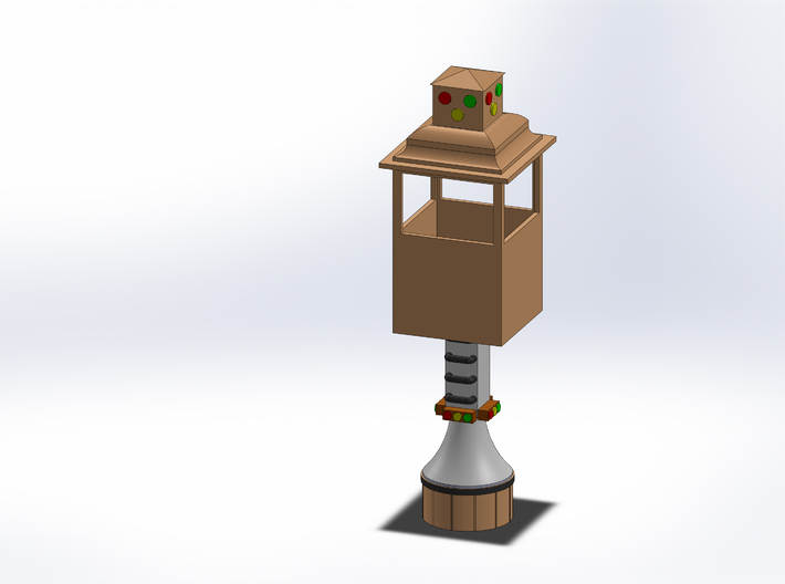 1920 TRAFFIC CONTROL TOWER 3d printed