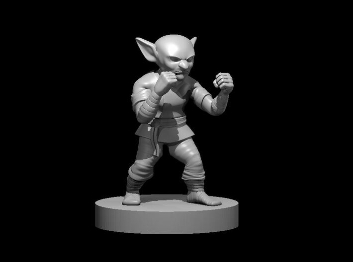 Goblin Monk 3d printed