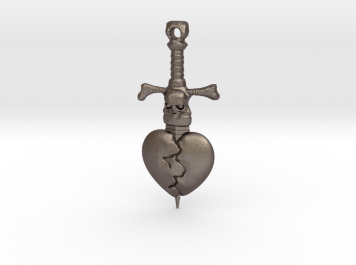Dagger Heart 3d printed