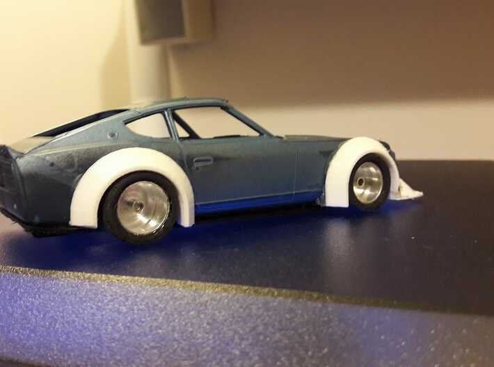 Spoiler & arches kit (universal wide body conversi 3d printed 