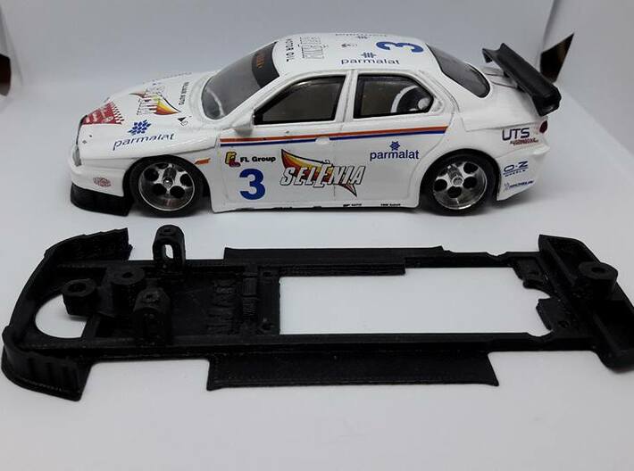 Chassis for Proslot Alfa Romeo 156 3d printed