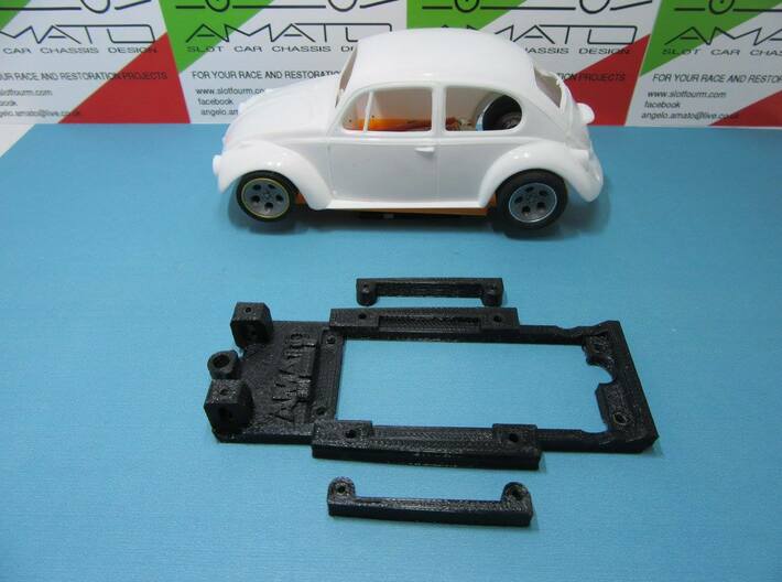 Chassis for Revell (static model kit) Beetle 3d printed 