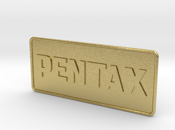 Pentax Camera Patch 3d printed
