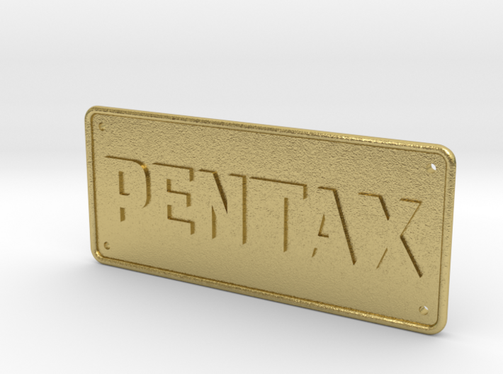 Pentax Camera Patch - Holes 3d printed
