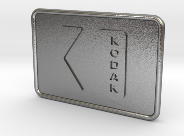 Kodak Logo Patch 3d printed