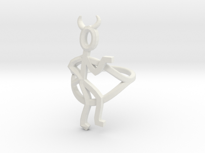 the SINNER ring 3d printed