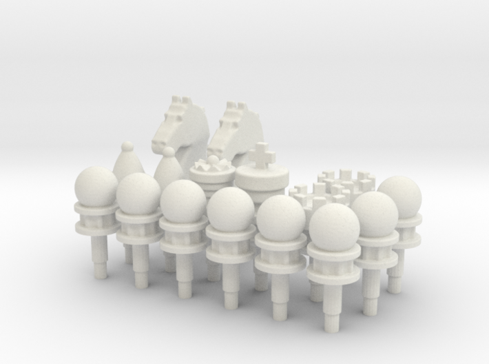Chess Toppers 16 3d printed 