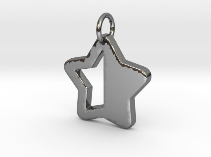 Star Pendant- Makom Jewelry 3d printed