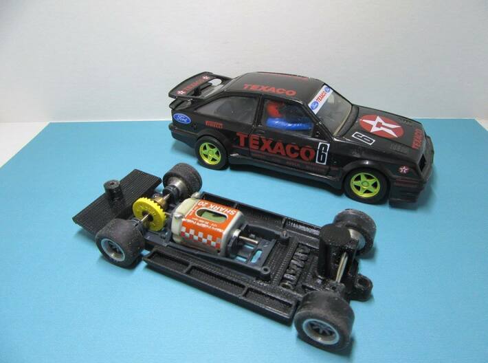 Chassis for Scalextric Sierra RS500 (C455) 3d printed 