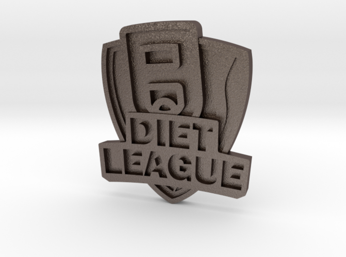 Diet League Challenge Coin 3d printed