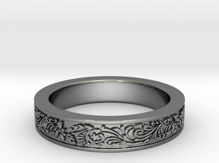 Celtic Wedding Ring 11.5 3d printed