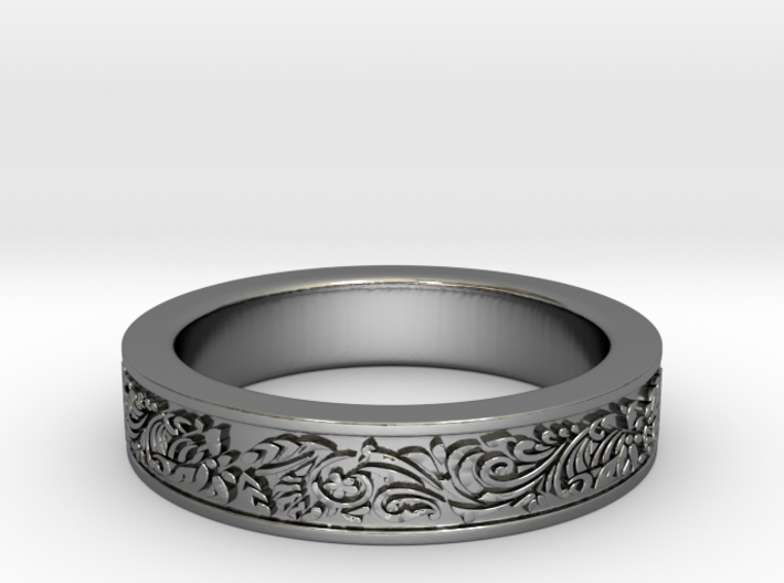 Celtic Wedding Ring 9.5 3d printed