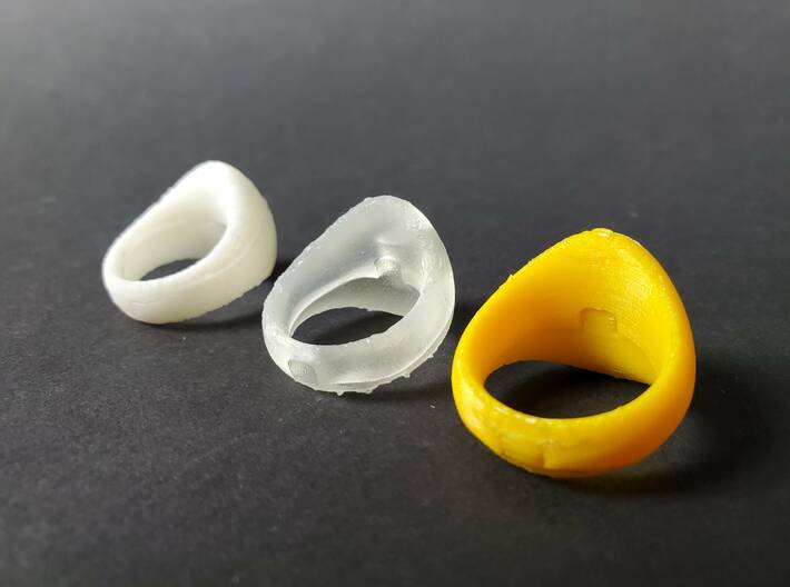Birth Control Holder Ring 3d printed 