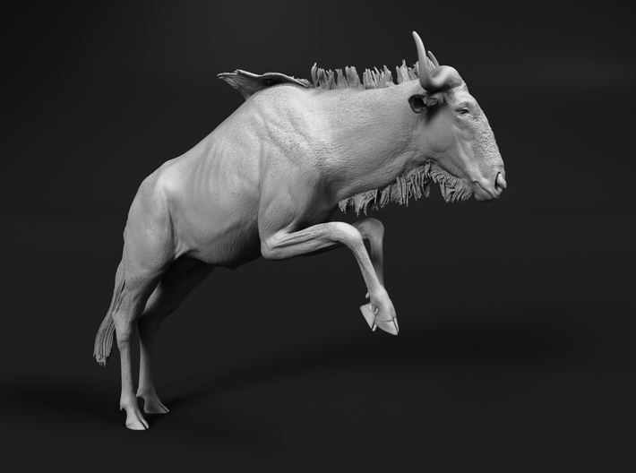 Blue Wildebeest 1:9 Leaping Female 1 3d printed