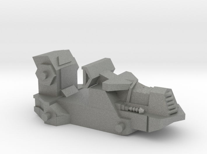 Tracked Attacker Body - Brick Scale 3d printed